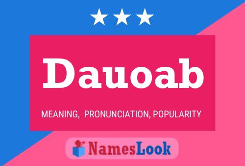 Dauoab Name Poster