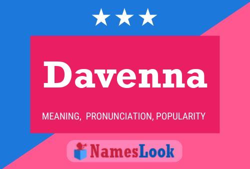 Davenna Name Poster