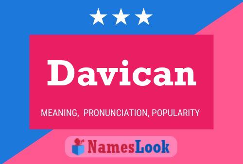 Davican Name Poster