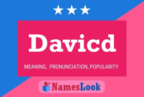 Davicd Name Poster