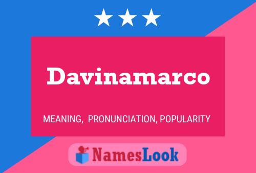 Davinamarco Name Poster