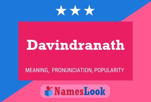 Davindranath Name Poster