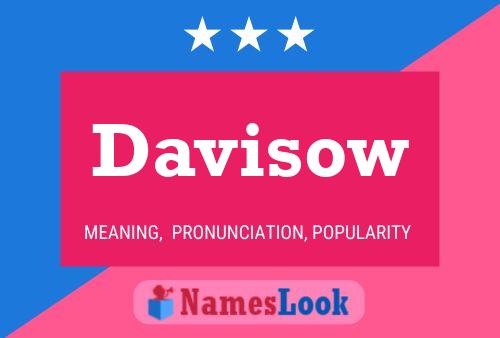 Davisow Name Poster