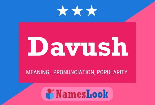 Davush Name Poster