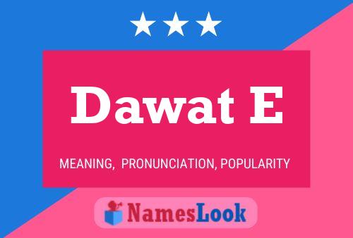 Dawat E Name Poster