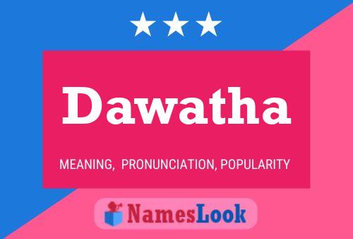 Dawatha Name Poster