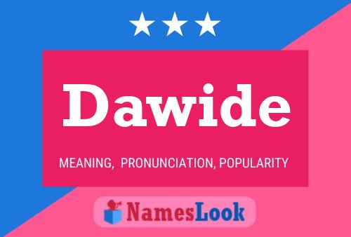 Dawide Name Poster