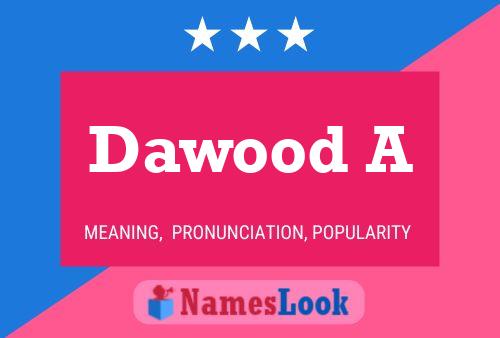 Dawood A Name Poster