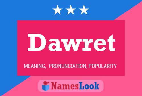 Dawret Name Poster