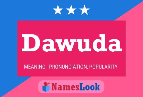 Dawuda Name Poster