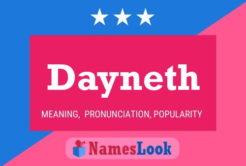 Dayneth Name Poster