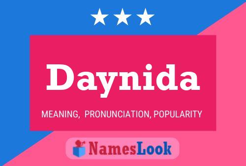 Daynida Name Poster