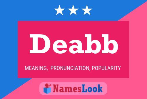 Deabb Name Poster