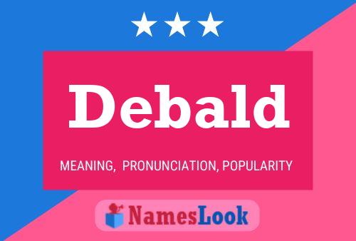 Debald Name Poster