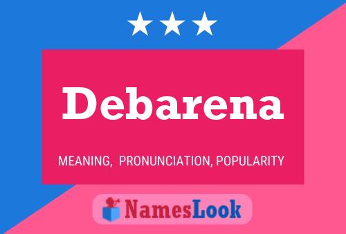 Debarena Name Poster