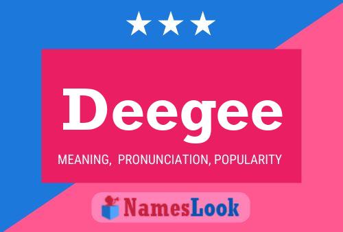 Deegee Name Poster