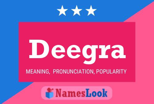 Deegra Name Poster