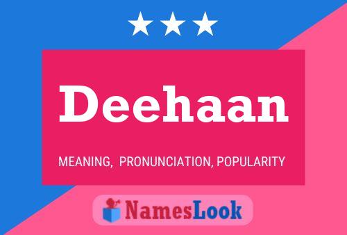 Deehaan Name Poster