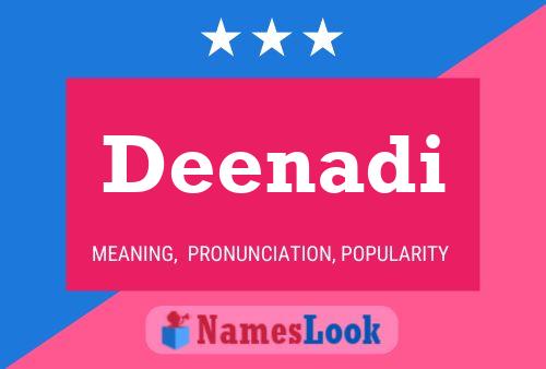 Deenadi Name Poster