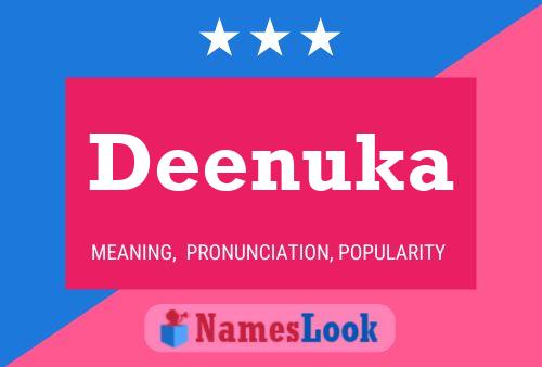 Deenuka Name Poster