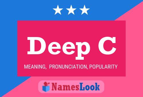 Deep C Name Poster