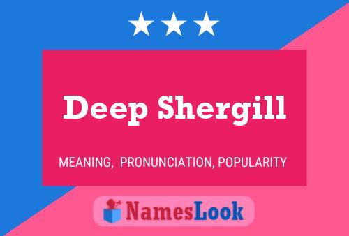 Deep Shergill Name Poster