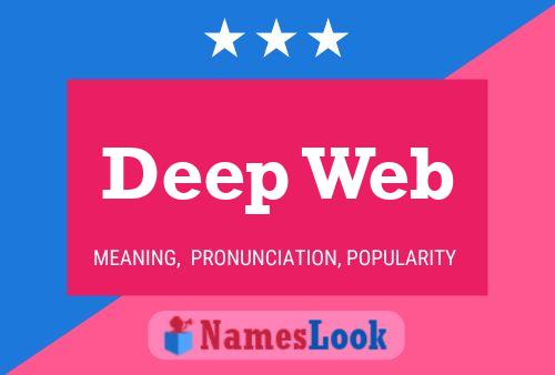 Deep Web Name Poster