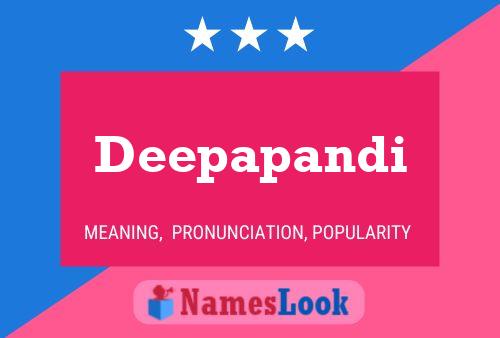 Deepapandi Name Poster