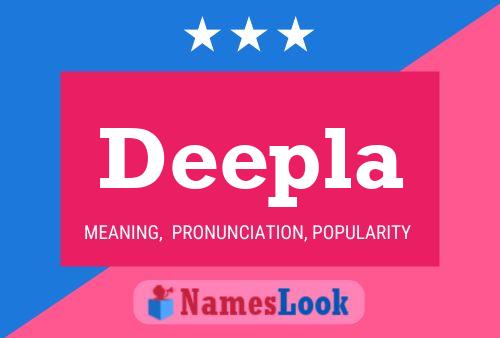 Deepla Name Poster