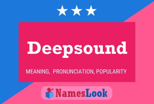 Deepsound Name Poster