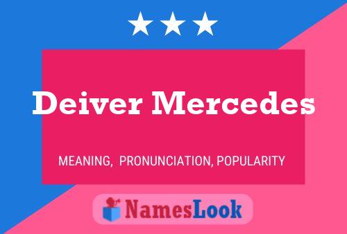 Deiver Mercedes Name Poster