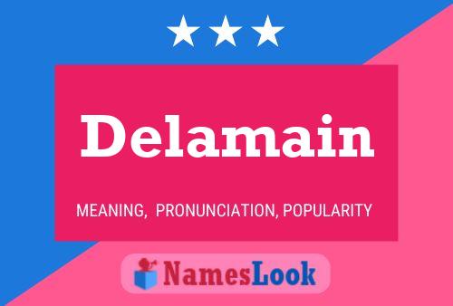 Delamain Name Poster