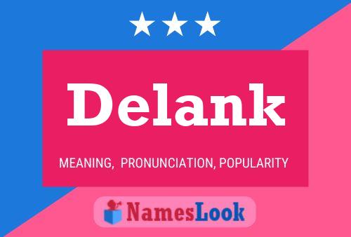 Delank Name Poster