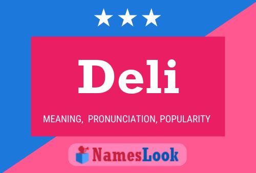 Deli Name Poster