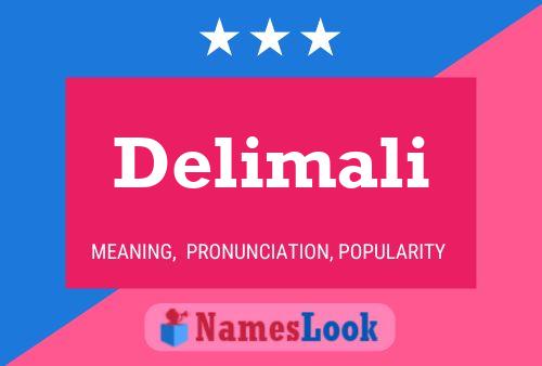 Delimali Name Poster