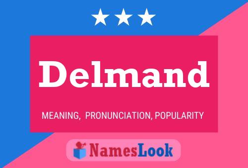 Delmand Name Poster