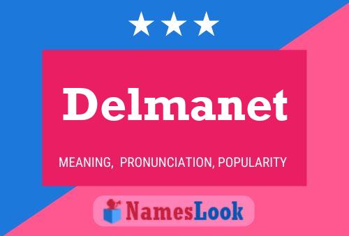 Delmanet Name Poster