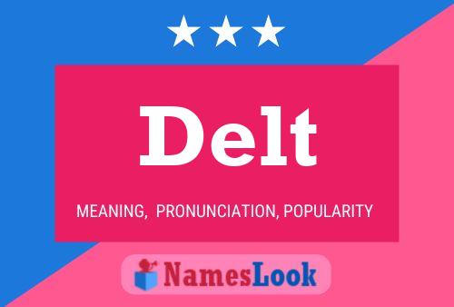 Delt Name Poster