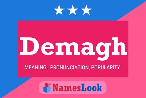 Demagh Name Poster