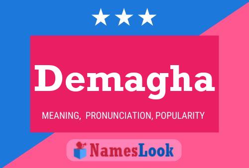 Demagha Name Poster