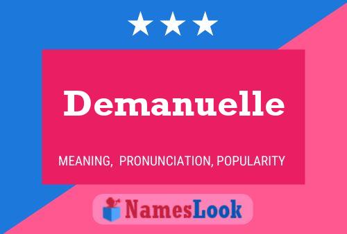 Demanuelle Name Poster