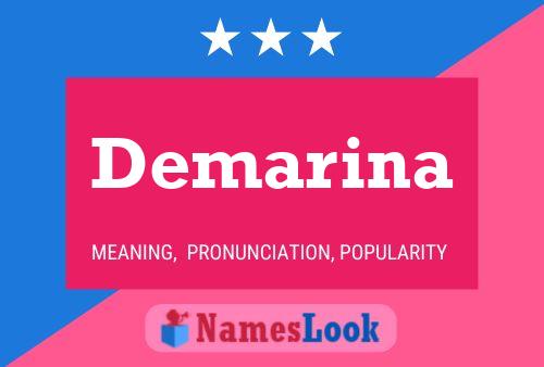 Demarina Name Poster