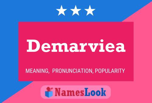 Demarviea Name Poster