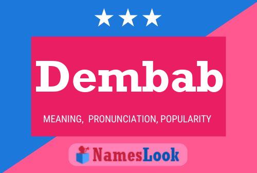 Dembab Name Poster