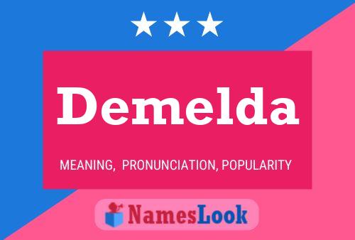 Demelda Name Poster