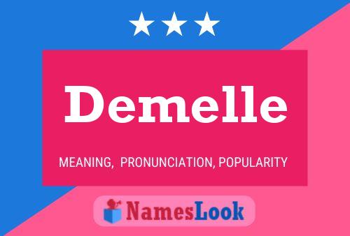 Demelle Name Poster