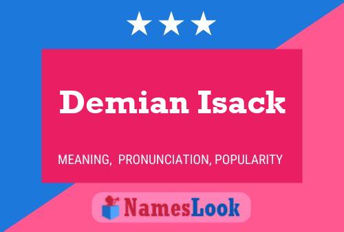 Demian Isack Name Poster