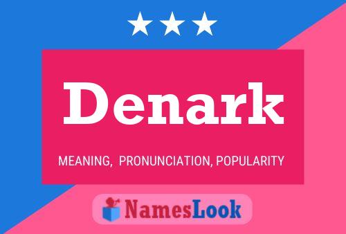 Denark Name Poster