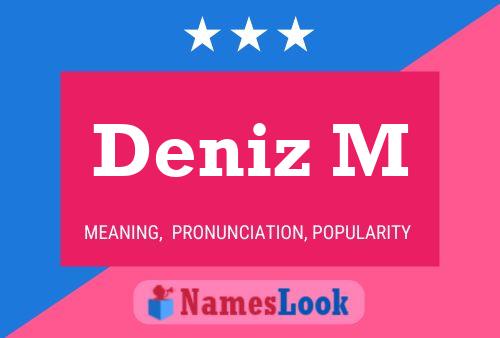 Deniz M Name Poster