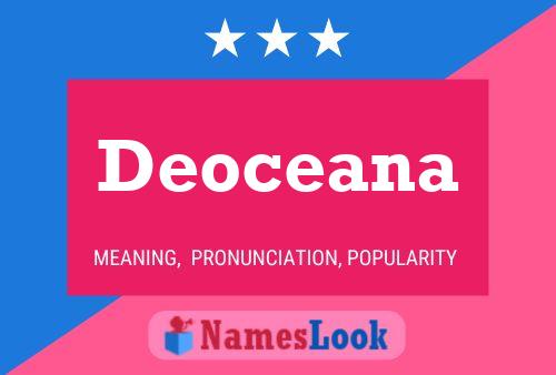 Deoceana Name Poster